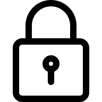 Locksmith padlock icon